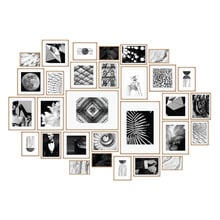30 Piece Instant Gallery Wall Frame Set